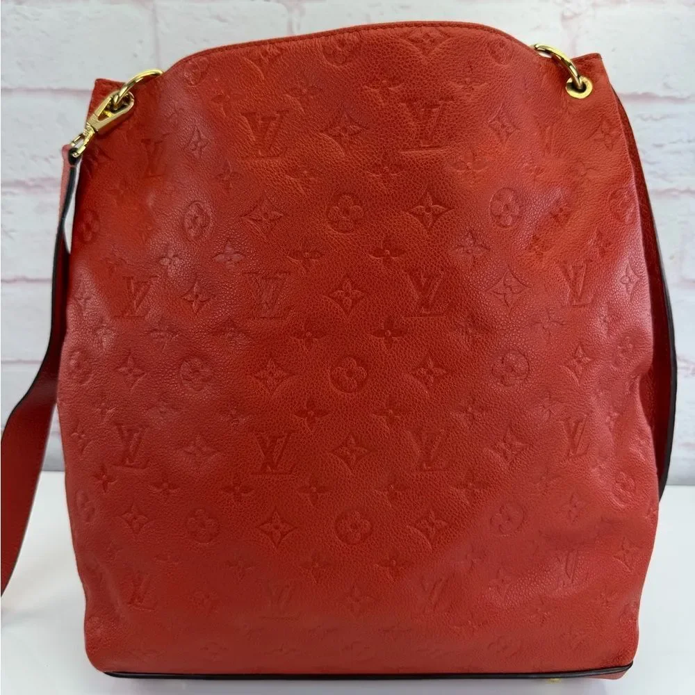 Louis Vuitton Metis Monogram Empreinte Embossed Leather Hobo Bag
